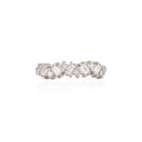Follow Your Path Lab-Grown Diamond Eternity Ring - 14k White Gold Polished Band